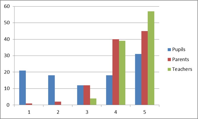 Usefulness of cultural events at school (%)